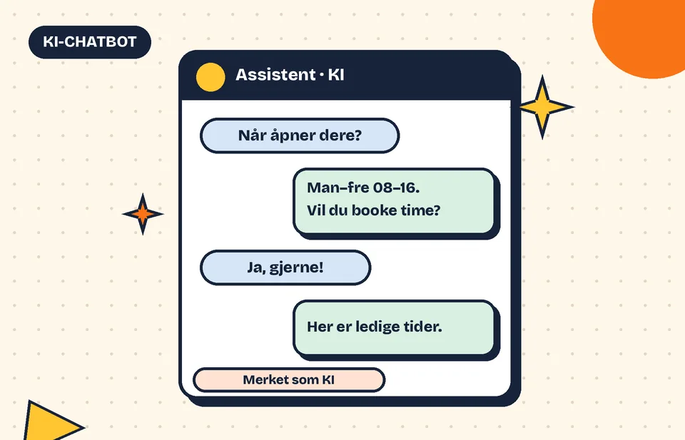 KI-chatbot for nettsiden