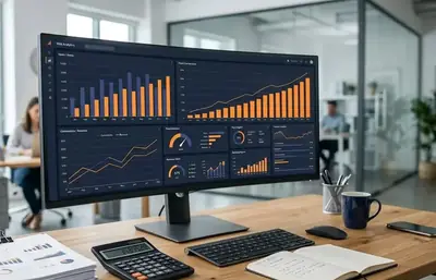 Konverteringsdata på skjerm