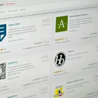 WordPress-kontrollpanel på skjerm